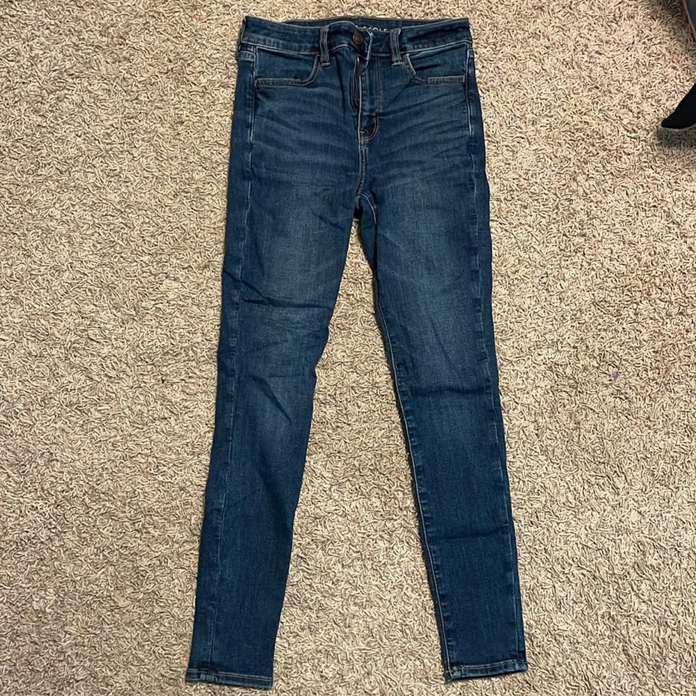 American eagle high rise jegging jeans size 4